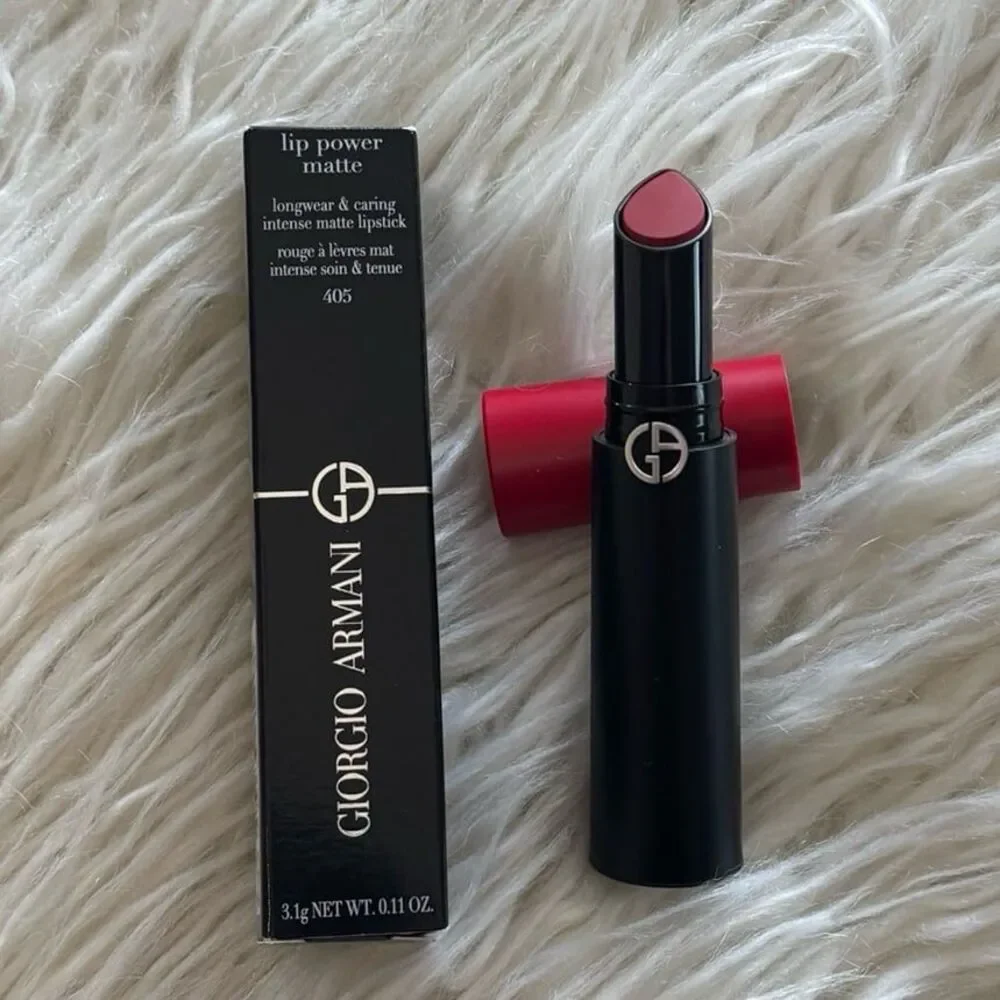 Giorgio Armani Lip Power Matte Lipstick 405 Powerful